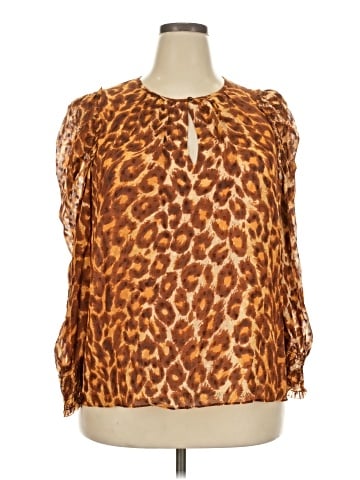 Kate Spade New York 3/4 Sleeve Silk Top (view 1)