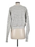 St. John's Bay Polka Dots Gray Pullover Sweater Size MedEstimated - photo 2