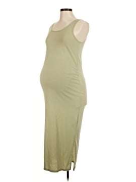 h and m maternity dresses Women's Navy blue MAMA Tie-Detail T-Shirt Dress
