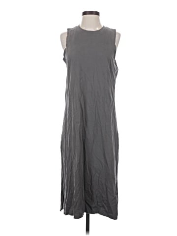 Madewell Organic Cotton Crewneck Tank Midi Dress (view 1)