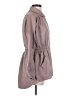 BCBGeneration 100% Polyester Purple Trenchcoat Size S - photo 4