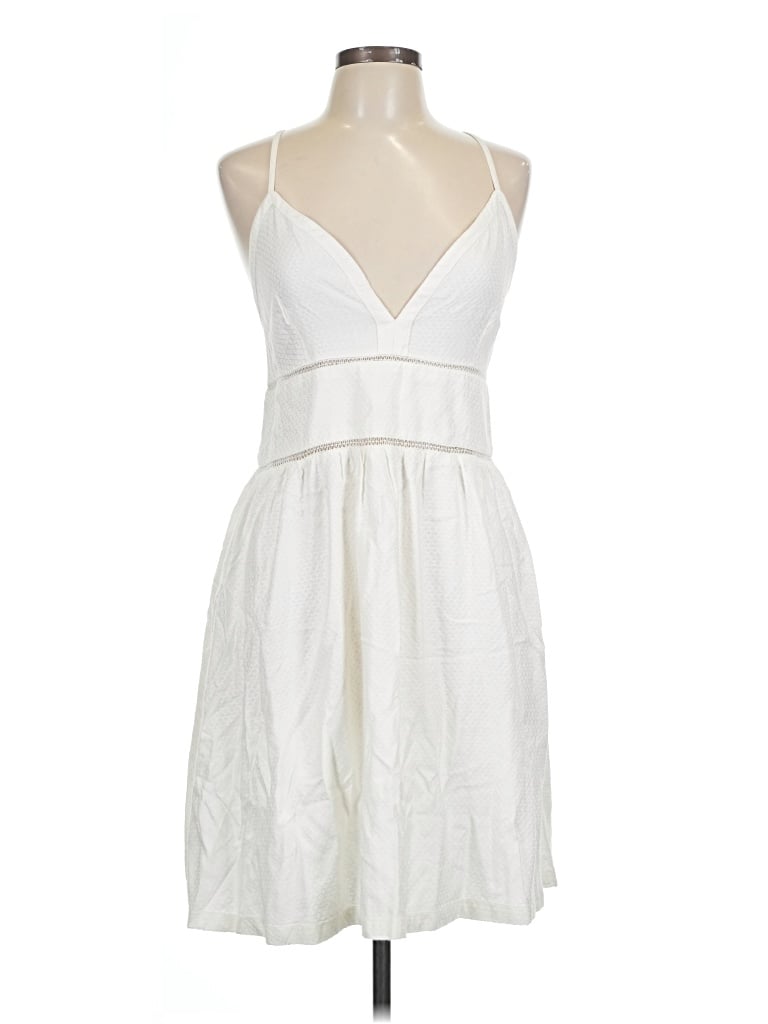 Pre-owned Roxy Cocktail Dress In White