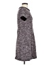 Ann Taylor LOFT Tweed Gray Burgundy Casual Dress Size 4 - photo 4