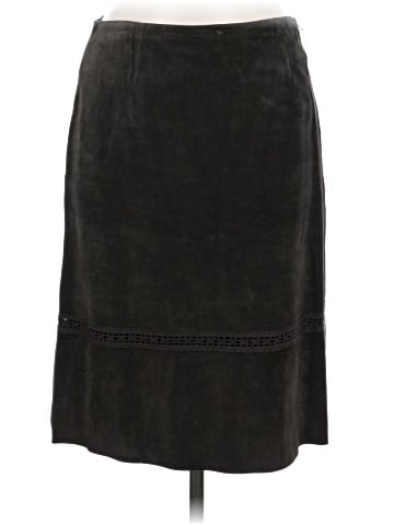 The Limited Leather Skirt (view 1)