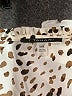 T Tahari 100% Polyester Animal Print Ivory Long Sleeve Blouse Size M - photo 7