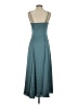 Theory 100% Polyester Solid Teal Casual Dress Size 0 - photo 2