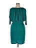 Sangria Solid Teal Cocktail Dress Size 10 - photo 2