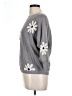 Sioni Floral Gray Pullover Sweater Size L - photo 5