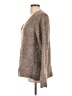 Mystree Tweed Brown Pullover Sweater Size L - photo 5