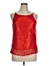 Shein 100% Polyester Red Sleeveless Blouse Size XL - photo 1