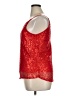 Shein 100% Polyester Red Sleeveless Blouse Size XL - photo 5