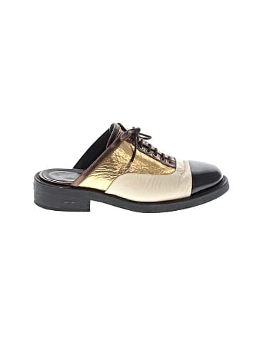 Chanel Leather Lace Up Mule Sandals (view 1)