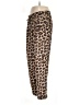 Zara Basic Animal Print Brown Casual Pants Size M - photo 5