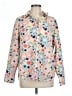 Boden Floral Orange Long Sleeve Blouse Size 12r - photo 1