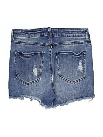 Wax Jean Denim Shorts (view 2)