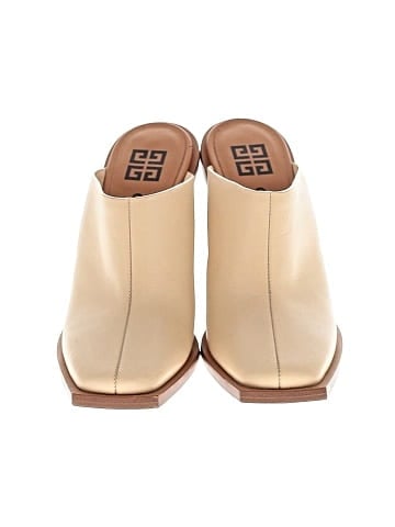 Givenchy Leather Show Square Toe Mules (view 2)