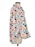 Boden Floral Orange Long Sleeve Blouse Size 12r - photo 4