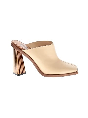 Givenchy Leather Show Square Toe Mules (view 1)