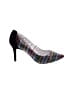 INC International Concepts Houndstooth Black Heels Size 8 1/2 - photo 1