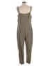 Rag & Bone 100% Polyester Tan Gray Overalls Size 12 - photo 2