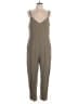 Rag & Bone 100% Polyester Tan Gray Overalls Size 12 - photo 1
