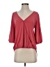GB Red 3/4 Sleeve Top Size S - photo 1