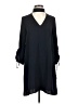 Zara Basic Solid Black Casual Dress Size S - photo 1