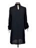 Zara Basic Solid Black Casual Dress Size S - photo 2