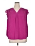 Chaus 100% Polyester Pink Sleeveless Blouse Size 1X - photo 1