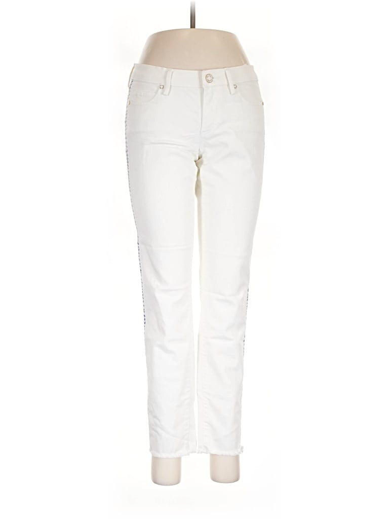Pre-owned Lilly Pulitzer Jeans In Ivory