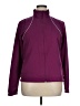 Reebok Solid Purple Track Jacket Size XL - photo 1