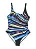 Unbranded Graphic Black One Piece Swimsuit Size XL - photo 1