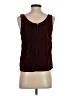 J.Crew Burgundy Sleeveless Top Size 4 (petite) - photo 2