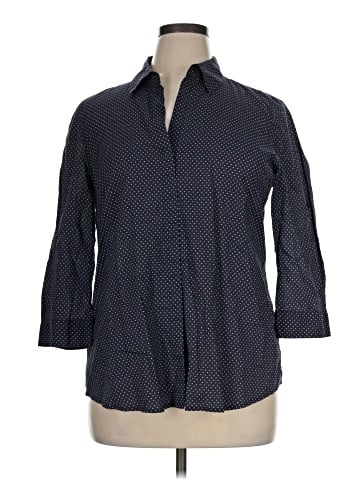 The Limited 3/4 Sleeve Button-Down Shirt (view 1)