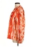 samant chauhan Orange Long Sleeve Blouse Size M - photo 5