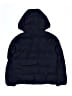 Uniqlo 100% Polyester Solid Blue Snow Jacket Size 9 - 10 - photo 2