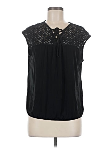 7th Avenue Design Studio New York & Company Short Sleeve Blouse (view 1)