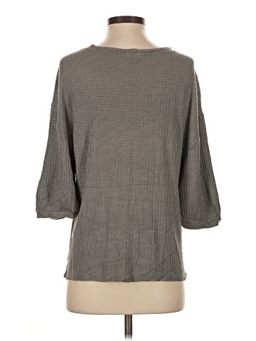 Ann Taylor LOFT Outlet 3/4 Sleeve T-Shirt (view 2)