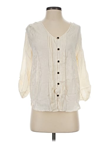 Yumi Kim 3/4 Sleeve Silk Top (view 1)