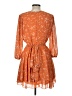 Ever After 100% Polyester Orange Cocktail Dress Size L - photo 2
