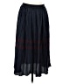 Zara Basic 100% Polyester Stripes Blue Casual Skirt Size S - photo 1
