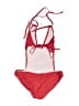 Unbranded Solid Red One Piece Swimsuit Size L - photo 2