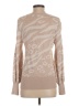 Nine West Animal Print Tan Pullover Sweater Size XS - photo 2
