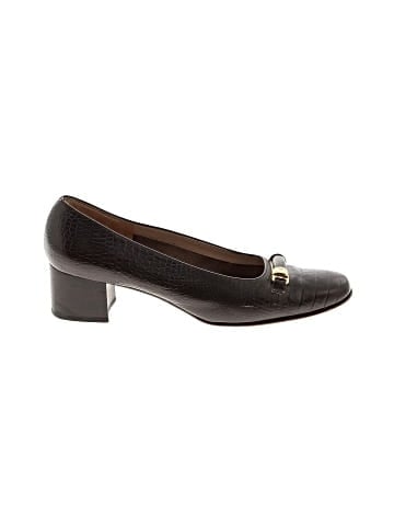 Salvatore Ferragamo Embossed Pumps (view 1)