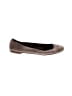 Giuseppe Zanotti 100% Leather Gray Flats Size EU 38 1/2 - photo 1