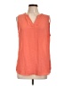 Adrianna Papell 100% Polyester Orange Sleeveless Blouse Size L - photo 1