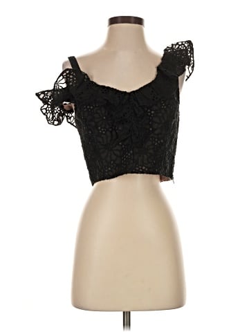 Rebecca Taylor Sleeveless Silk Top (view 1)