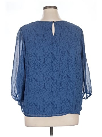 Evri 3/4 Sleeve Blouse (view 2)