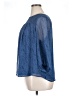 Evri 100% Polyester Blue 3/4 Sleeve Blouse Size 1X - photo 5