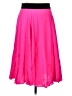 Milly Solid Pink Formal Skirt Size 6 - photo 1